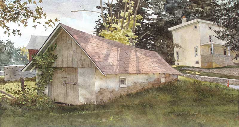 A Look At Kuerner's Spring House by Eddie Flotte