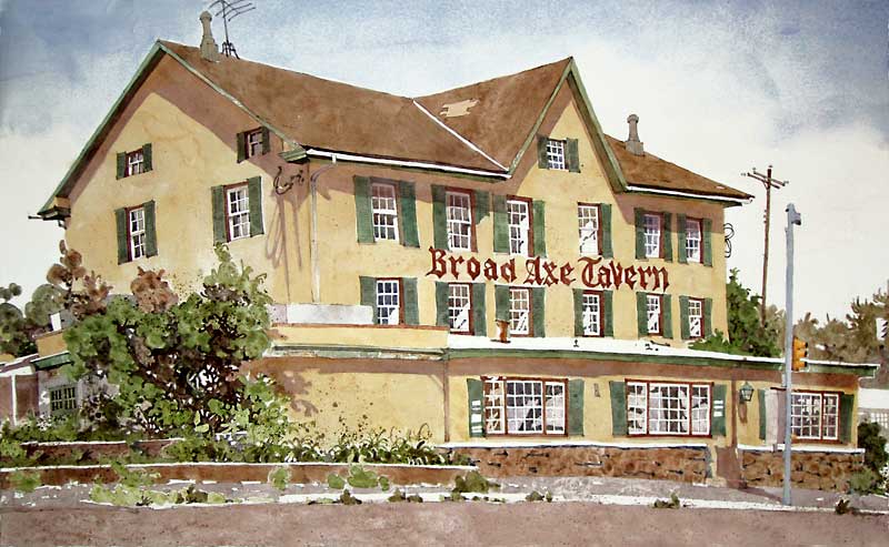 Broadaxe Tavern by Eddie Flotte