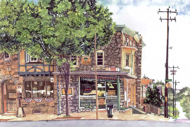 Conshohocken Deli by Eddie Flotte