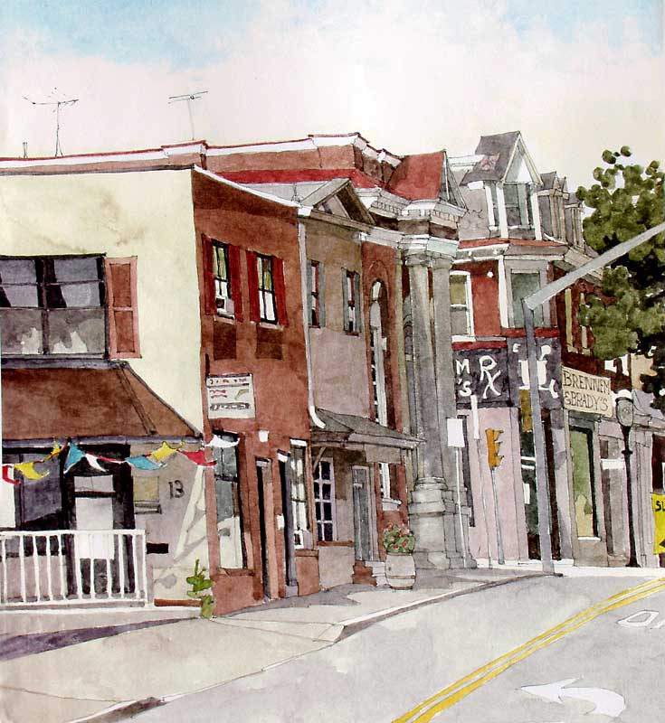 Crossing Into Ambler by Eddie Flotte
