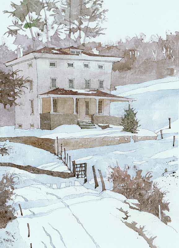 First Snow by Eddie Flotte