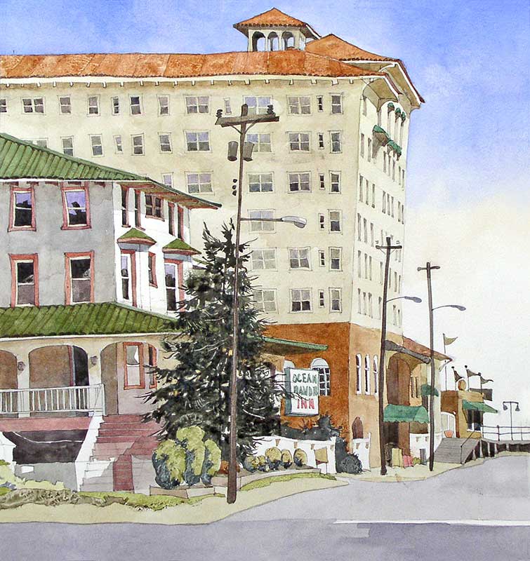 Flanders Hotel by Eddie Flotte