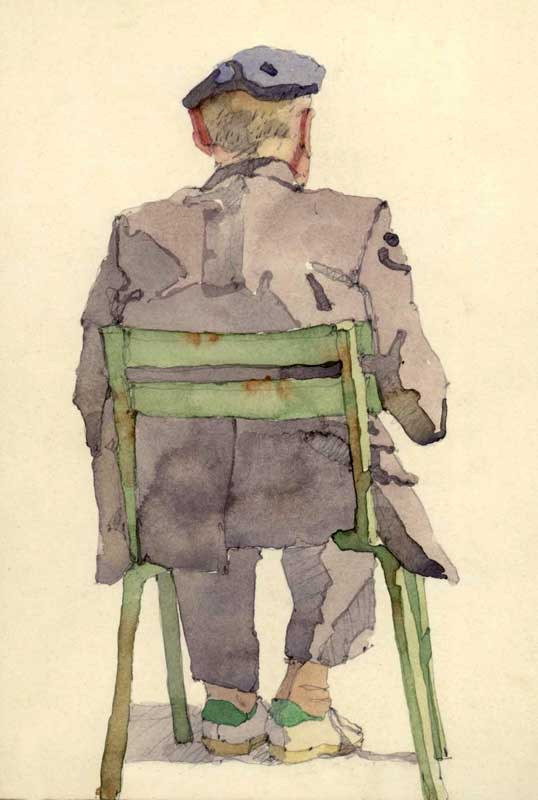 Frenchman in the Park by Eddie Flotte