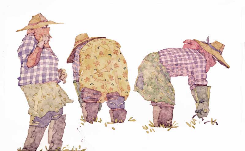 Hand Planting by Eddie Flotte