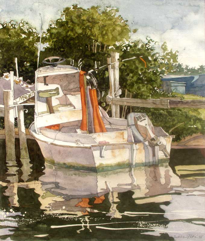 Lazy Day at Blackburn Point by Eddie Flotte