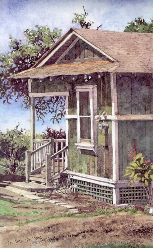Makawao Cane House by Eddie Flotte