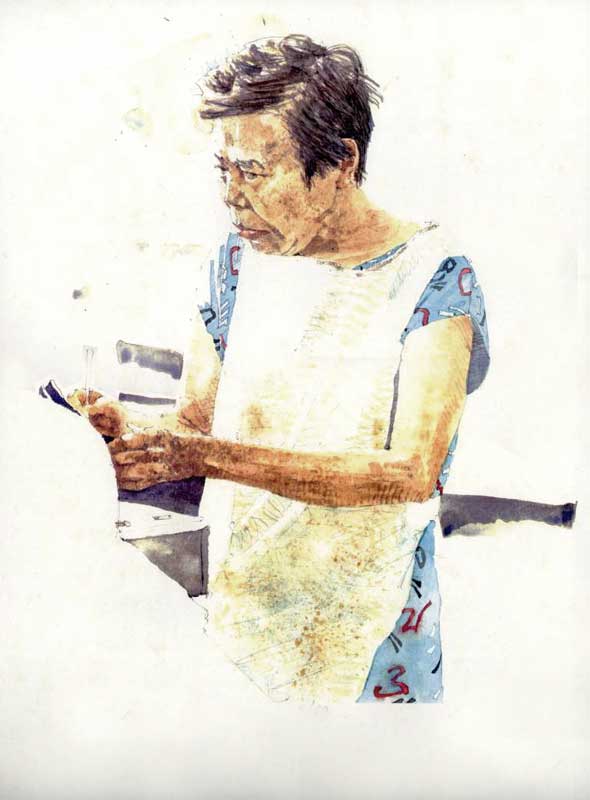 Mrs Kitada by Eddie Flotte