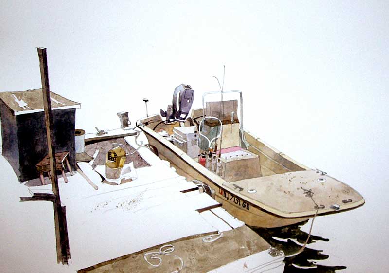 Ocean City Motor Boat by Eddie Flotte