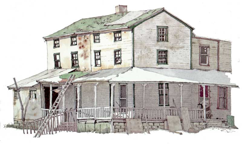 Othaniel's Porch by Eddie Flotte