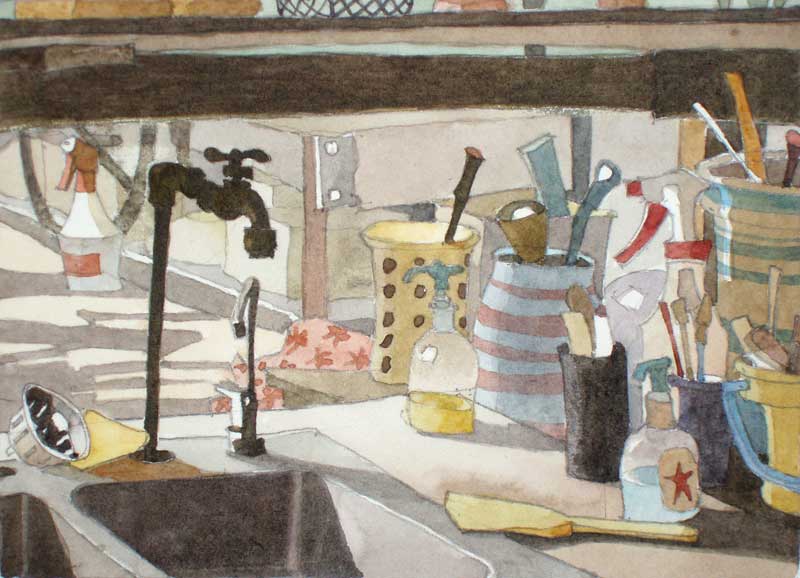 Pottery Faucet by Eddie Flotte