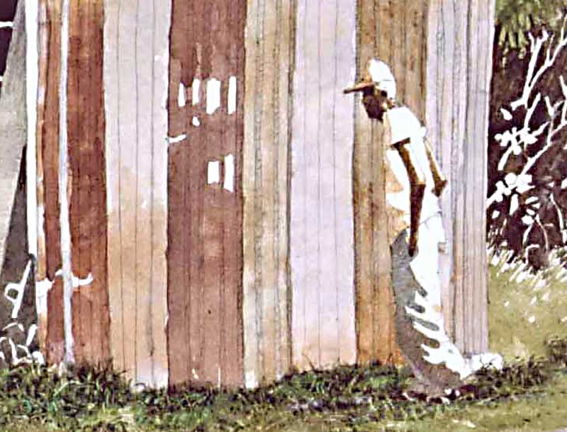 Shuffling Home Detail by Eddie Flotte
