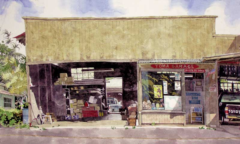 Toma Garage by Eddie Flotte