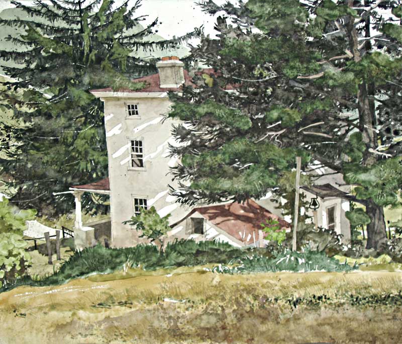 Up The Hill Beside The House by Eddie Flotte
