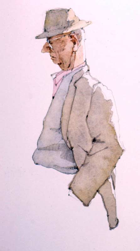 Watching the Checker Game by Eddie Flotte