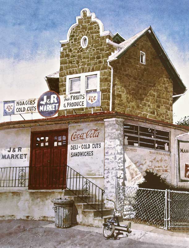 Wright's Corner Store Ambler by Eddie Flotte