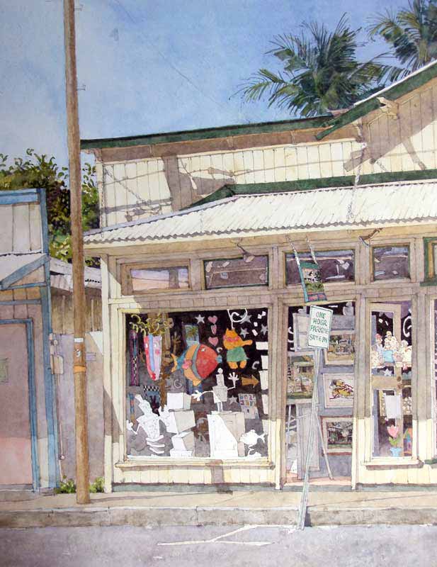 Watercolor Painting by Eddie Flotte: Eddie Flotte Gallery