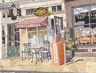 A Taste Of Philly Painting by Eddie Flotte: A Taste Of Philly