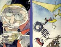 Painting by Eddie Flotte: A Most Adventurous Dairy Cow 10 Thumbnails