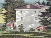 Back Down To The House Painting by Eddie Flotte: Back Down To The House