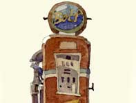 Bolt 900 Painting by Eddie Flotte: Bolt 900