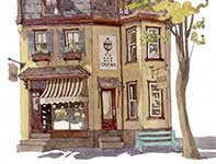 Bredenbeck's Icecream Painting by Eddie Flotte: Bredenbeck's Icecream