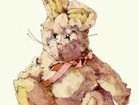 Bunny Rabbit Painting by Eddie Flotte: Bunny Rabbit