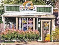 Children's Paradise Painting by Eddie Flotte: Children's Paradise