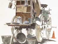 Chuck Wagon Painting by Eddie Flotte: Chuck Wagon