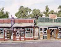 Duncan's Coffee Painting by Eddie Flotte: Duncan's Coffee