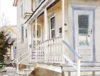 Eleventh And Asbury Painting by Eddie Flotte: Eleventh And Asbury