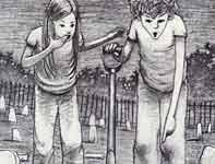 Painting by Eddie Flotte: Favor for a Ghost