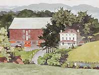 From Kuerner's Hill Painting by Eddie Flotte: From Kuerner's Hill