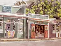 Gecko Trading Company Painting by Eddie Flotte: Gecko Trading Company