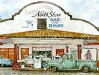 Ghost of the Last Chance Texico Painting by Eddie Flotte: Ghost of the Last Chance Texico