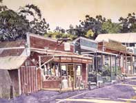 Good Morning Makawao Painting by Eddie Flotte: Good Morning Makawao