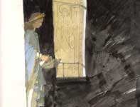 Holy Water Angel Painting by Eddie Flotte: Holy Water Angel