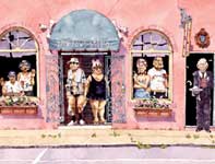 Painting by Eddie Flotte: Jack Dowd Gallery