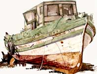 Painting by Eddie Flotte: Jackie Lue
