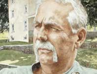 Karl Kuerner III Painting by Eddie Flotte: Karl Kuerner III