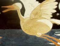 Like Moonlight Off a Duck's Back Painting by Eddie Flotte: Like Moonlight Off a Duck's Back