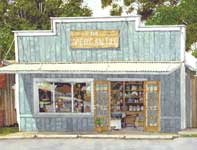 Mercantile Painting by Eddie Flotte: Mercantile