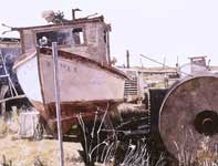 Moss Landing Painting by Eddie Flotte: Moss Landing