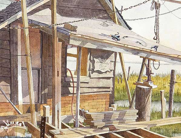 Needs Work Painting by Eddie Flotte: Needs Work
