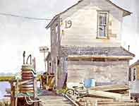 Number Nineteen Painting by Eddie Flotte: Number Nineteen