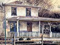 Old Route 100 Painting by Eddie Flotte: Old Route 100
