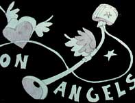 On Angels Wings Painting by Eddie Flotte: On Angels Wings