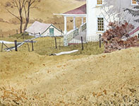 Orchard Hill Painting by Eddie Flotte: Orchard Hill