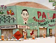 Palace Amusements Asbury Park Painting by Eddie Flotte: Palace Amusements Asbury Park