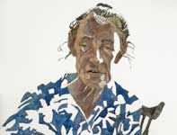 Phoebe Jaquette Painting by Eddie Flotte: Phoebe Jaquette
