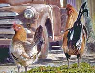 Pick Up Painting by Eddie Flotte: Pick Up